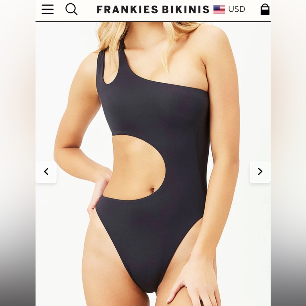 Frankie’s Bikini Makie Cheeky One Piece Swimsuit